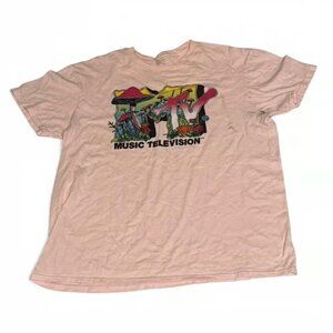 MTV Graphic T-Shirt in Pink